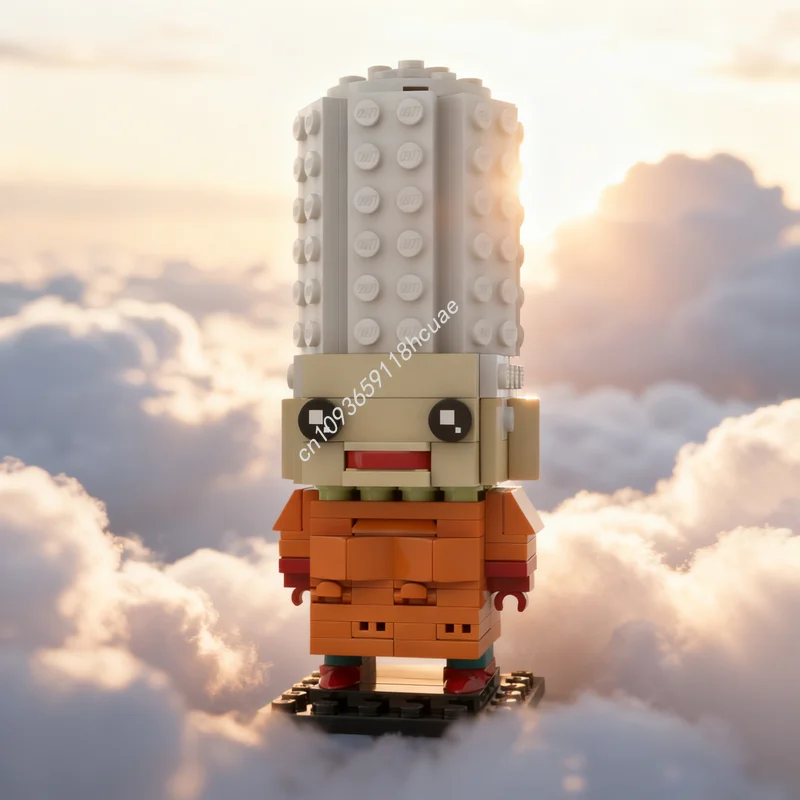 161pcs MOC Brickheadz MADAME CELINE VILLENEUVE DESGOFFE Und Model Building Blocks Toys Construction Festival Gift Creative Idea
161pcs MOC Brickheadz MADAME CELINE VILLENEUVE DESGOFFE Und Model Building Blocks Toys Construction Festival Gift Creative Idea