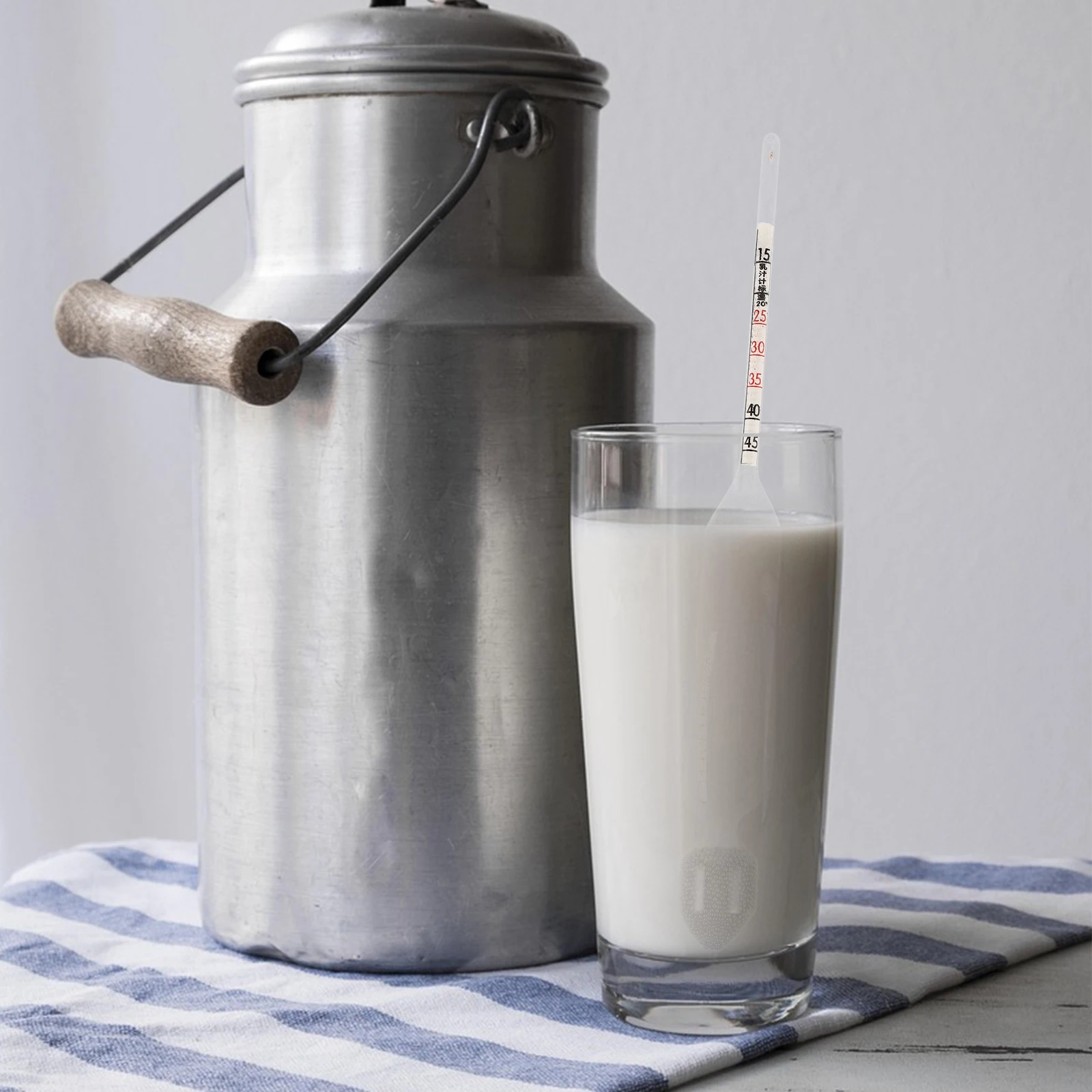 4Pcs Milk Testing Hydrometer Set for Reliable Dairy Analysis Measure Supply for Cow Goat Milk Density in Home Or Laboratory
4Pcs Milk Testing Hydrometer Set for Reliable Dairy Analysis Measure Supply for Cow Goat Milk Density in Home Or Laboratory