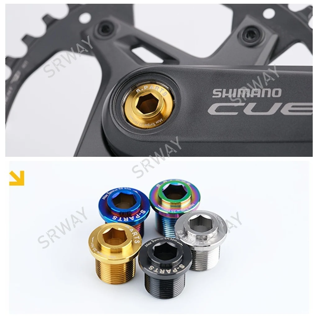 High performance Titanium Integral key crank screw applicable to SHIMANO CUES U6000 crank set screw S-PARTS
High performance Titanium Integral key crank screw applicable to SHIMANO CUES U6000 crank set screw S-PARTS