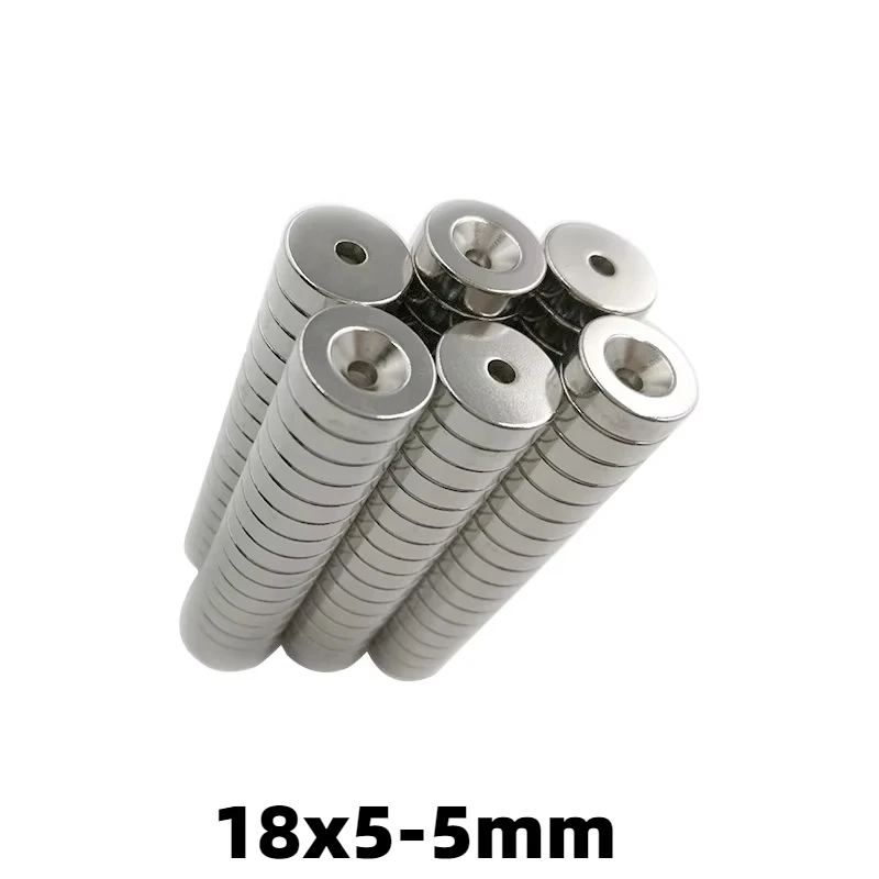 18x5-5mm Powerful Magnets 18*5mm Hole 5 mm Round Magnet 18*5-5mm For Home Refrigerators, Offices DIY
18x5-5mm Powerful Magnets 18*5mm Hole 5 mm Round Magnet 18*5-5mm For Home Refrigerators, Offices DIY