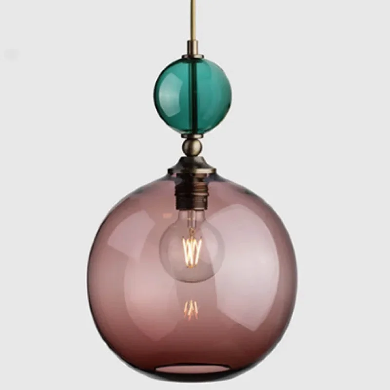 Modern Nordic Modern Glass Chandelier Restaurant Bar Bedside Bedroom Creative Color Chandelier Interior Decoration Lighting
Modern Nordic Modern Glass Chandelier Restaurant Bar Bedside Bedroom Creative Color Chandelier Interior Decoration Lighting