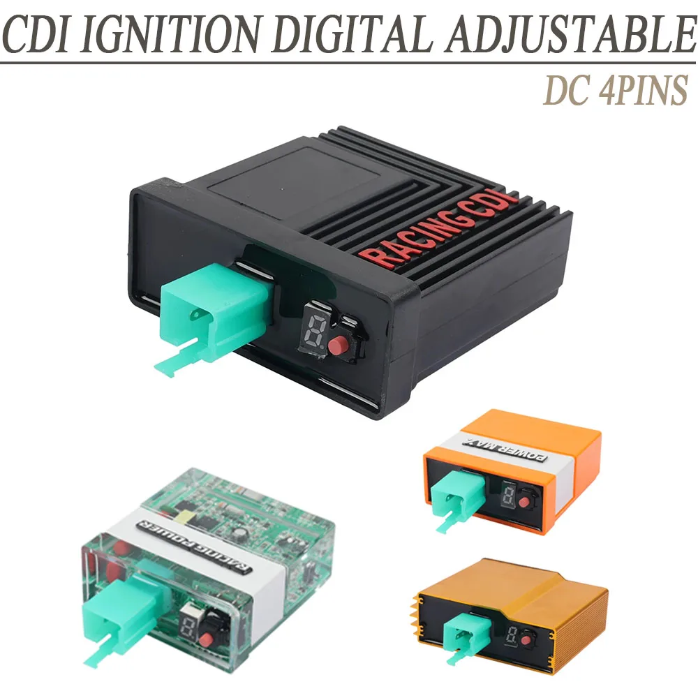 ATV CDI Ignition CDI Racing 125cc 250cc 200cc 150cc DC 4Pins Digital Adjustable 9 Ignition Curves Racing Ignition 250cc 12V
ATV CDI Ignition CDI Racing 125cc 250cc 200cc 150cc DC 4Pins Digital Adjustable 9 Ignition Curves Racing Ignition 250cc 12V