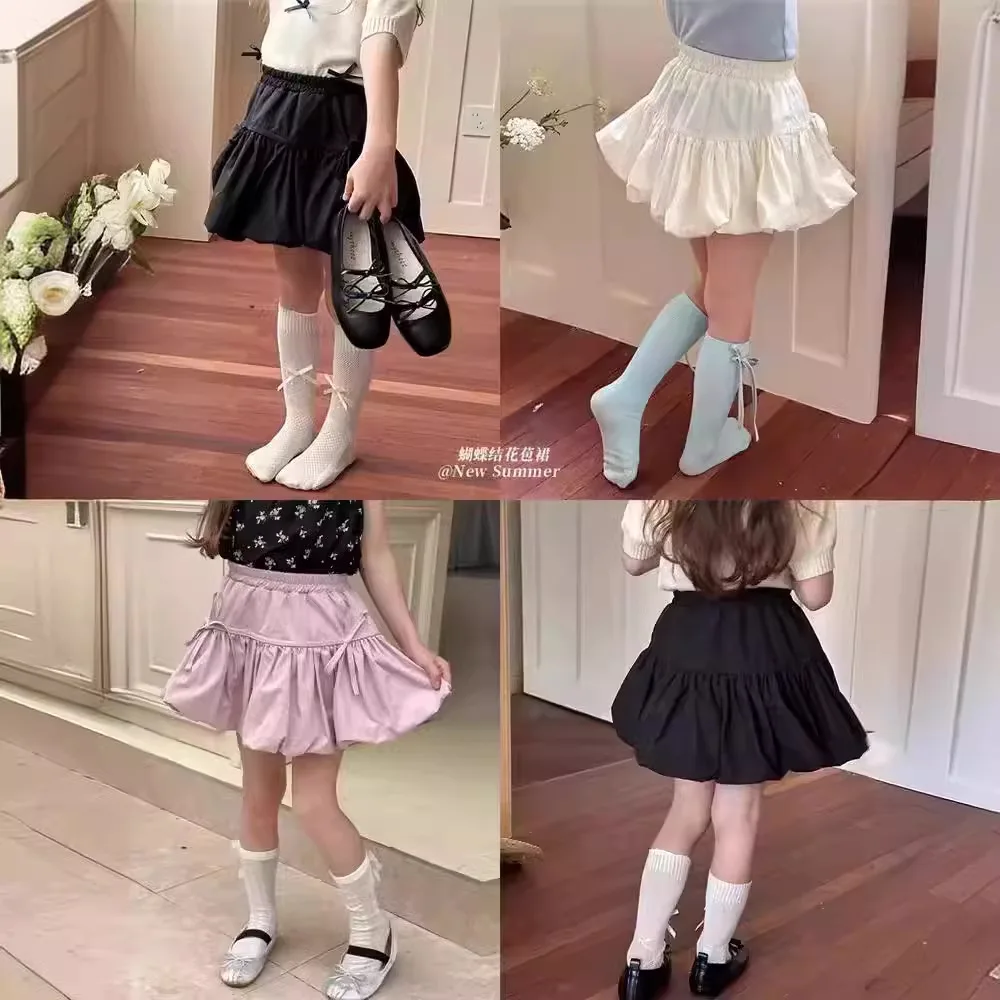 Korean Summer Children Girls Skirt Kids Babys Girls Muslin Bow Flower Bud Skirt Sweet Versatile Toddler Girl Solid Bubble Skirt
Korean Summer Children Girls Skirt Kids Babys Girls Muslin Bow Flower Bud Skirt Sweet Versatile Toddler Girl Solid Bubble Skirt