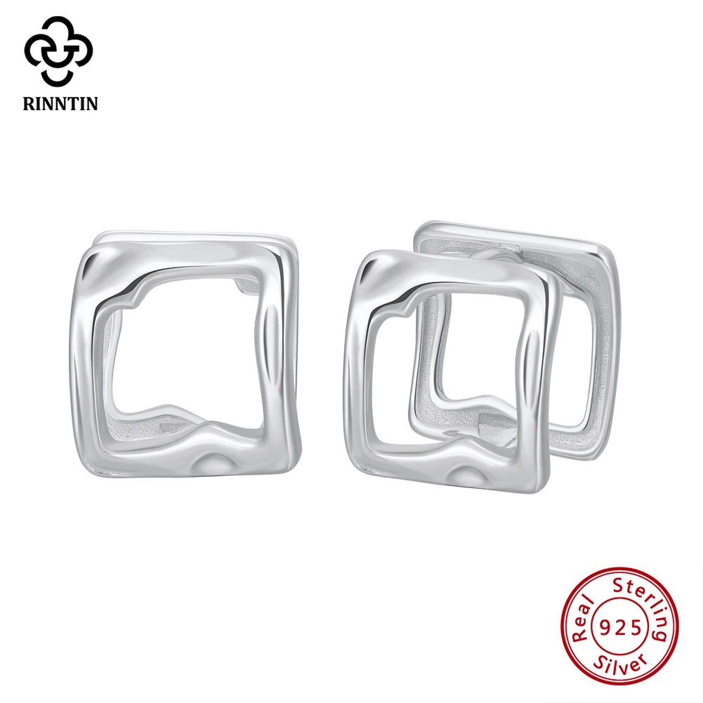 Rinntin Retro Minimalist Square Earrings Irregular Stud Earrings 925 Sterling Silver New Ear Stud for Women Accessories GAE17
Rinntin Retro Minimalist Square Earrings Irregular Stud Earrings 925 Sterling Silver New Ear Stud for Women Accessories GAE17
