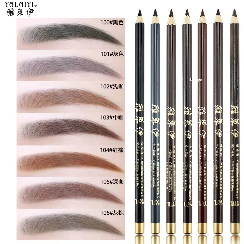 Brown Eyebrow Pencil Makeups Cosmetics Original Color Female Makeup Eyebrows Black Wooden hard Tattoo Eyebrow pen refill
Brown Eyebrow Pencil Makeups Cosmetics Original Color Female Makeup Eyebrows Black Wooden hard Tattoo Eyebrow pen refill