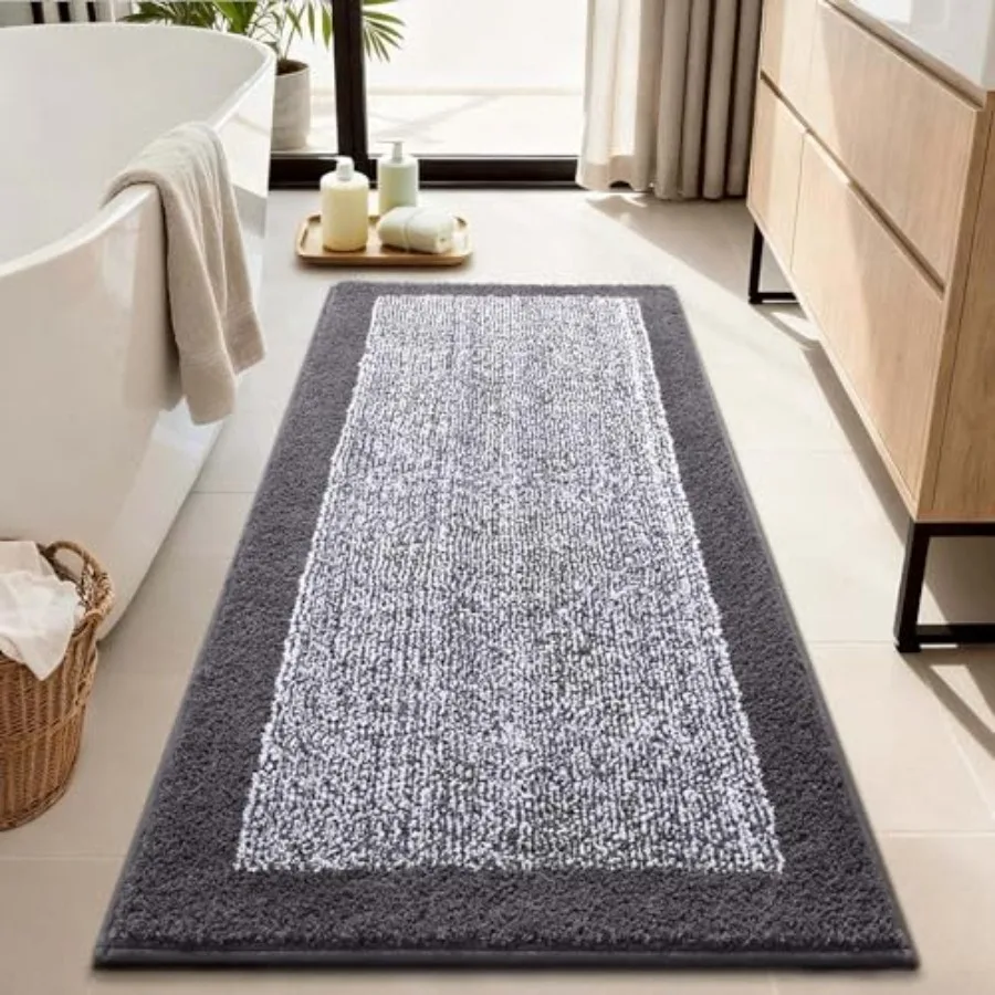 Long 2x4 Feet 48''x24'' Runner Rug for Bathroom, Non Slip Washable Large Kitchen Rugs Bath Rugs, Soft Absorbent Quick Dry Bath
Long 2x4 Feet 48''x24'' Runner Rug for Bathroom, Non Slip Washable Large Kitchen Rugs Bath Rugs, Soft Absorbent Quick Dry Bath