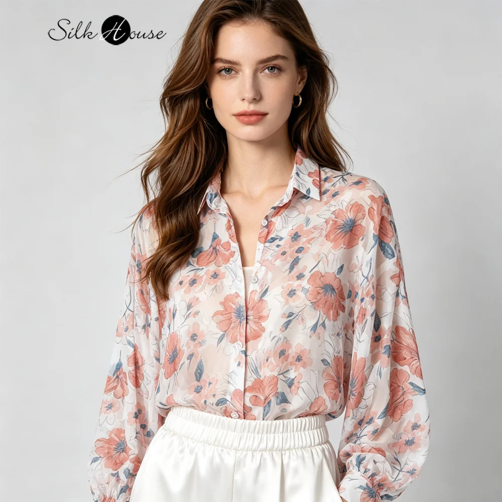 Half Perspective Morning Glory Print Natural Mulberry Silk Cutting Silk Loose Fitting Off Shoulder Sleeves Summer Shirt
Half Perspective Morning Glory Print Natural Mulberry Silk Cutting Silk Loose Fitting Off Shoulder Sleeves Summer Shirt
