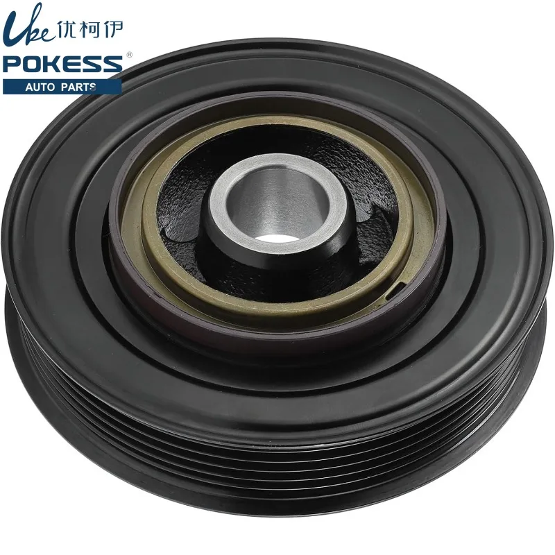 BM5G6B319BC Engine Harmonic Balancer Crankshaft Pulley for Ford Escape 2013-2019 Fusion 2013-2020 1.5L Transit 2014-2016 L4 1.6L
BM5G6B319BC Engine Harmonic Balancer Crankshaft Pulley for Ford Escape 2013-2019 Fusion 2013-2020 1.5L Transit 2014-2016 L4 1.6L