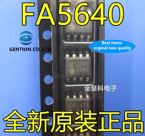 10 шт. восьми футов SOP8 FA5640N 5640 ЖК-чип питания, гарантия качества на складе 100% новый и оригинальный
10 шт. восьми футов SOP8 FA5640N 5640 ЖК-чип питания, гарантия качества на складе 100% новый и оригинальный