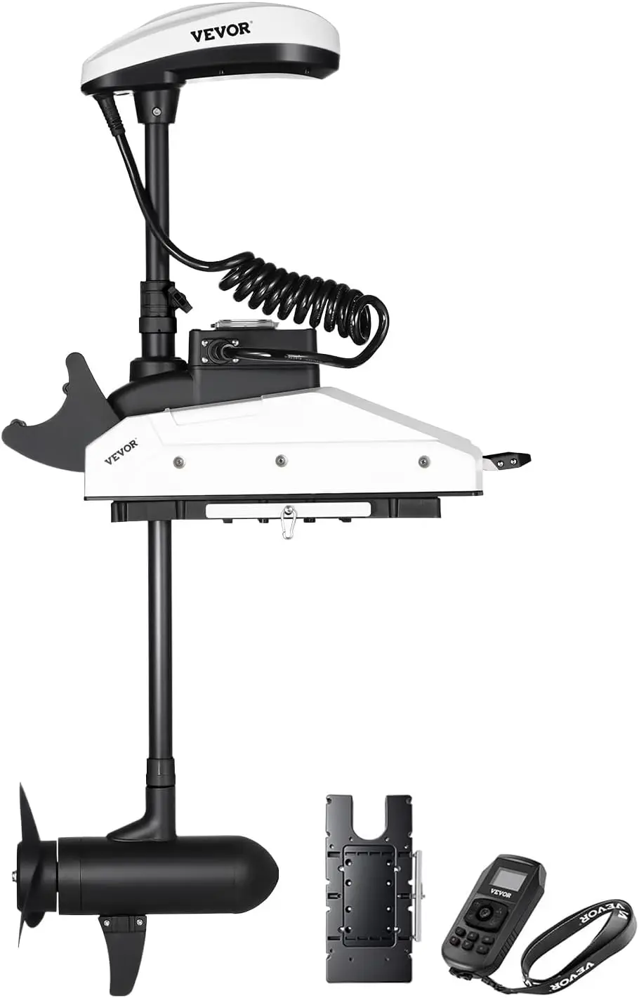 Electric Trolling Motor 55lbs Thrust with GPS 10 Speed Bow Mounted Saltwater Outboard Boat Motor with Remote Control LCD
Electric Trolling Motor 55lbs Thrust with GPS 10 Speed Bow Mounted Saltwater Outboard Boat Motor with Remote Control LCD
