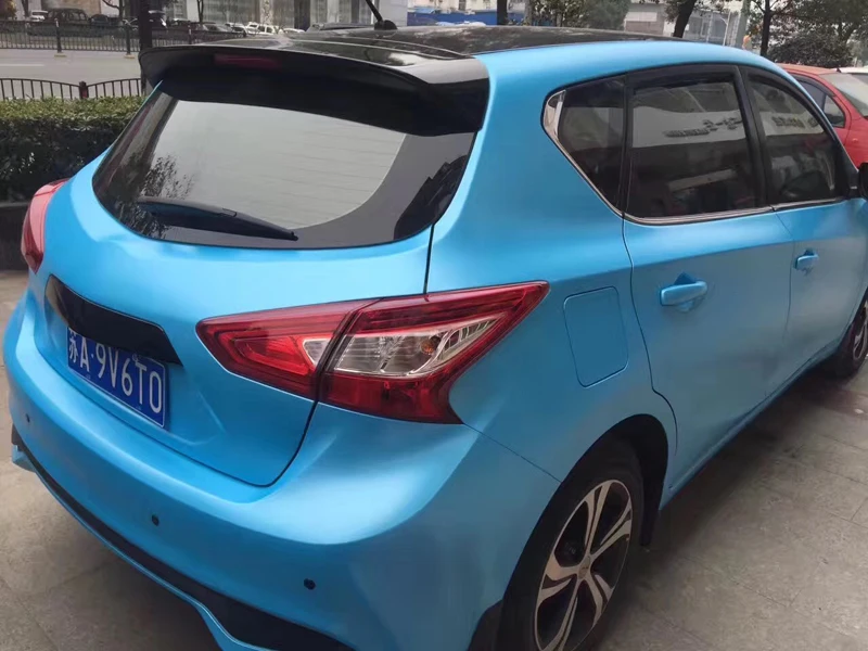 High Quality Matt Pearl Metallic Sky Blue Vinyl Wrap Metal Car Wrapping Roll Adhesive Film Decal Air Channel
High Quality Matt Pearl Metallic Sky Blue Vinyl Wrap Metal Car Wrapping Roll Adhesive Film Decal Air Channel