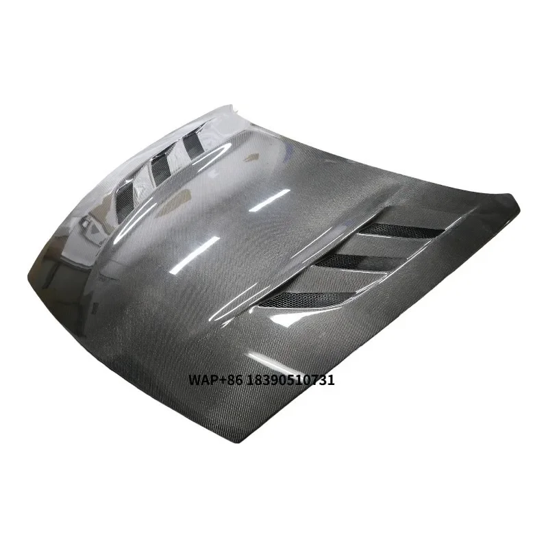 Forged Carbon Fiber Front Engine Bonnet Hood for 370Z Sport Coupe Vented Design with New Condition and Included Screws
Forged Carbon Fiber Front Engine Bonnet Hood for 370Z Sport Coupe Vented Design with New Condition and Included Screws