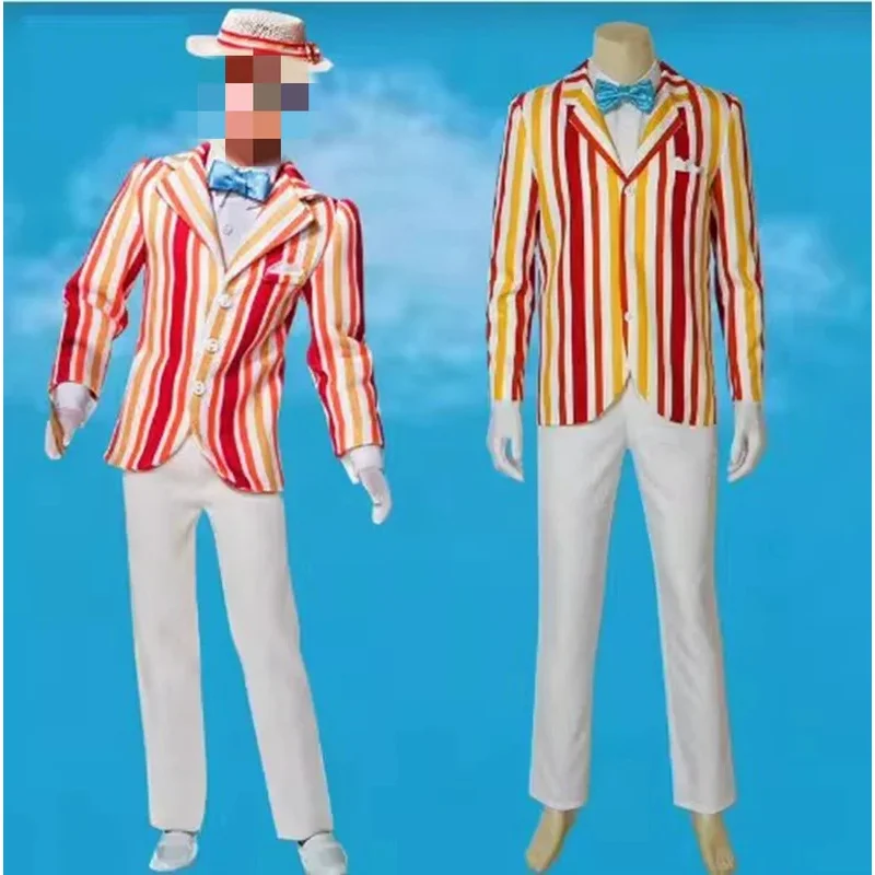 Halloween Costumes Bert Cosplay Costume Clothes movie character Dick Van Dyke costumes
Halloween Costumes Bert Cosplay Costume Clothes movie character Dick Van Dyke costumes