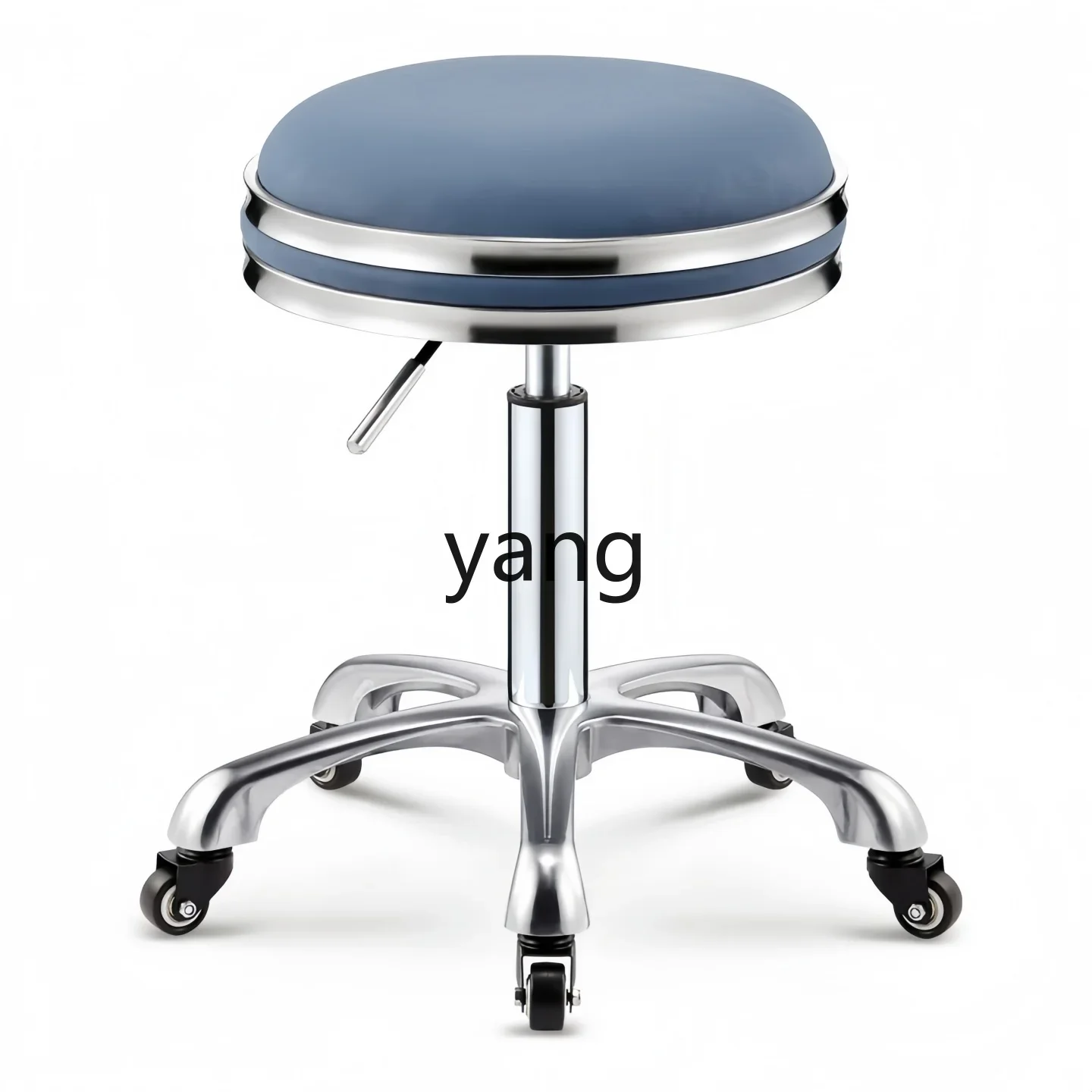 LMM Barbershop Hairdressing Stool Stainless Steel Swivel Lift Without Clamping Wheels
LMM Barbershop Hairdressing Stool Stainless Steel Swivel Lift Without Clamping Wheels