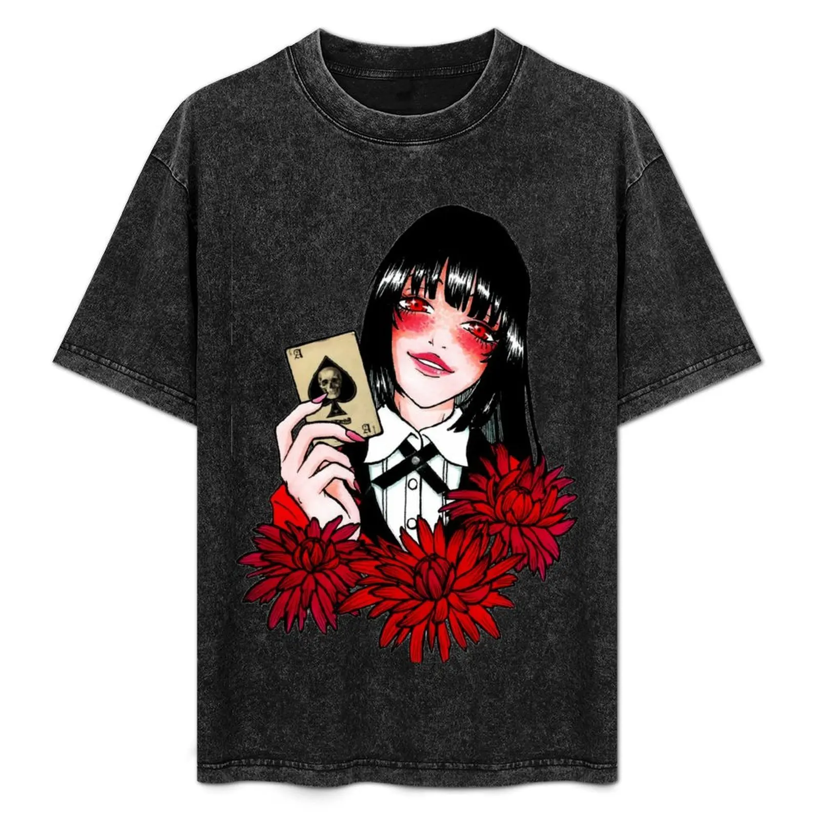 Jabami Yumeko - Gambler T-Shirt Large Size Casual Short Sleeve Top
Jabami Yumeko - Gambler T-Shirt Large Size Casual Short Sleeve Top
