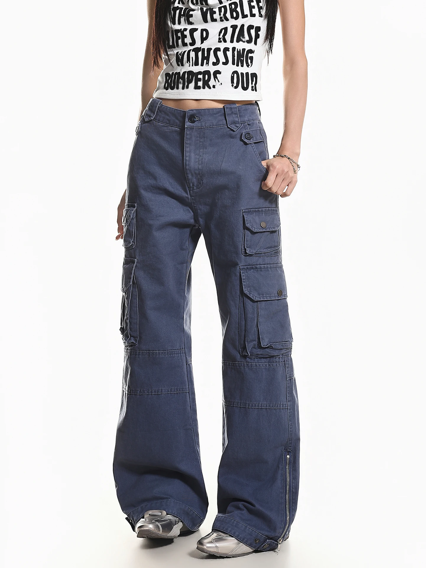 XPKAEAX American High Street Retro Washed Design Sexy High Waist Straight Leg Micro Flared Workwear Denim Long Pants Women
XPKAEAX American High Street Retro Washed Design Sexy High Waist Straight Leg Micro Flared Workwear Denim Long Pants Women