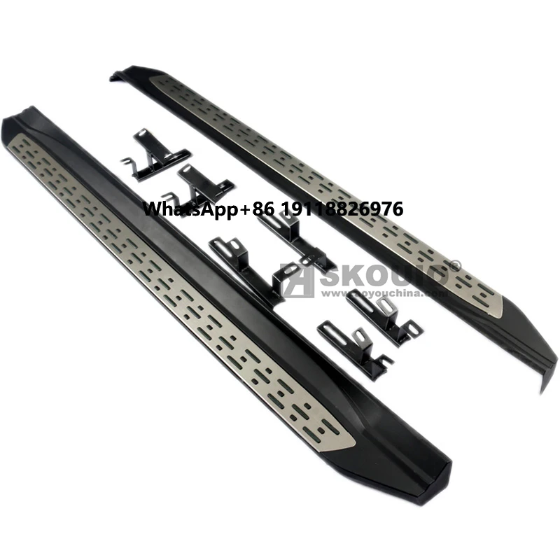 SKOUIO-37-AB Factory ODM Car Running Boards Side Steps Aluminum Alloy Fixed Foot Pedal for Highlander 2015 2000-2020
SKOUIO-37-AB Factory ODM Car Running Boards Side Steps Aluminum Alloy Fixed Foot Pedal for Highlander 2015 2000-2020
