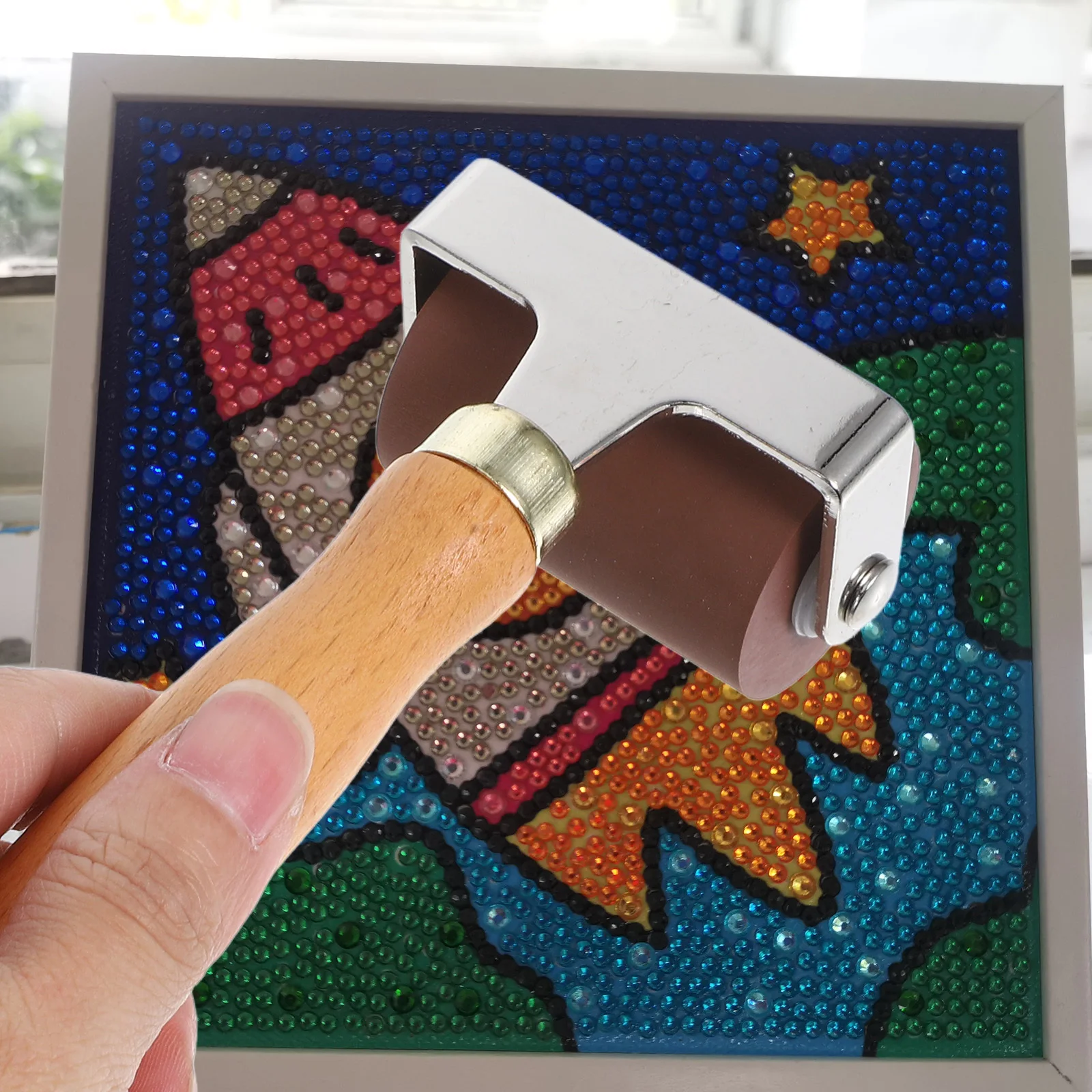 Smooth Rubber Roller for Printmaking Durable Long Lasting Essential Tool for Artists Compact Portable Painting Stamping
Smooth Rubber Roller for Printmaking Durable Long Lasting Essential Tool for Artists Compact Portable Painting Stamping