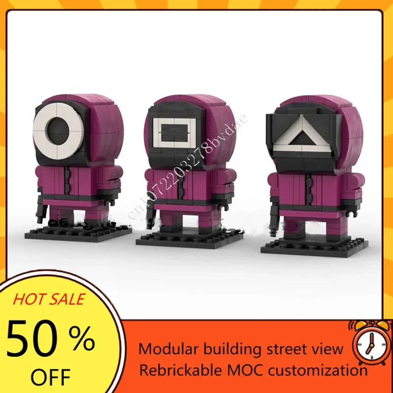 377PCS MOC Classic Famous Movie Pink Guard Bundle Building Blocks Cartoon Figures Blocks DIY Education Assembly Model Toys Gifts
377PCS MOC Classic Famous Movie Pink Guard Bundle Building Blocks Cartoon Figures Blocks DIY Education Assembly Model Toys Gifts