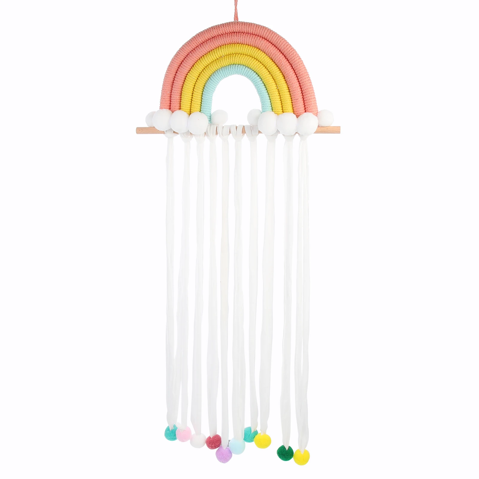 Rainbow Hair Holder Organizer Wall Hanging Cotton Girls Storage Display Hair Bow Holder Durable Practical Sweet
Rainbow Hair Holder Organizer Wall Hanging Cotton Girls Storage Display Hair Bow Holder Durable Practical Sweet