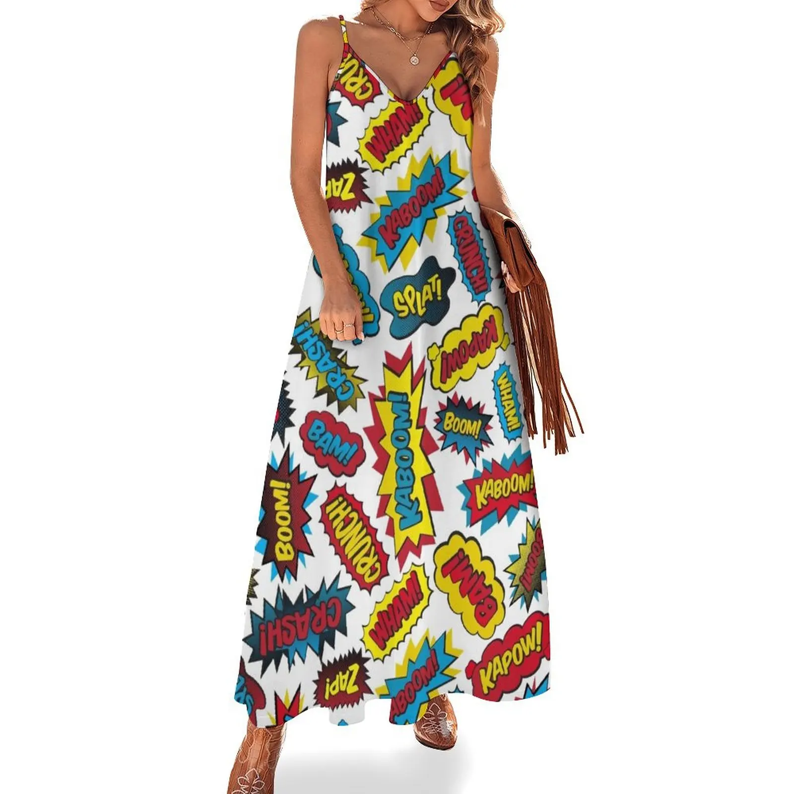 Super Words! Sleeveless Long Dress summer woman dress 2025 long sleeve dresses summer outfits for women 2025 Dress
Super Words! Sleeveless Long Dress summer woman dress 2025 long sleeve dresses summer outfits for women 2025 Dress
