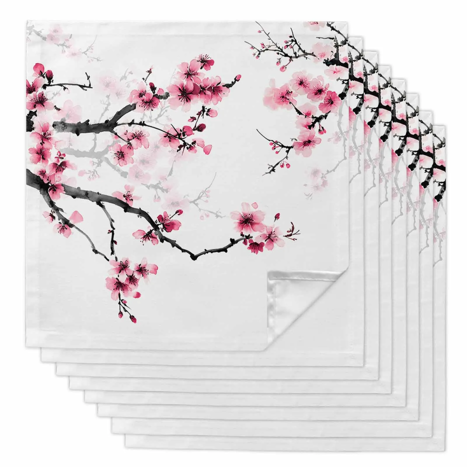 Modern Pink Cherry Blossoms Flower Kitchen Table Napkin Dinner Napkins For Wedding Banquet Party Decoration
Modern Pink Cherry Blossoms Flower Kitchen Table Napkin Dinner Napkins For Wedding Banquet Party Decoration