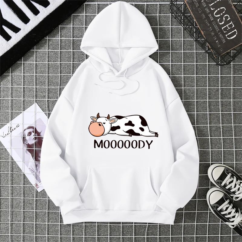 Street Womans Hoodies Kawaii Spotted Cow Printing Sweatshirts Breathable Fleece Warm Pullovers Autumn Winter Sportswear
Street Womans Hoodies Kawaii Spotted Cow Printing Sweatshirts Breathable Fleece Warm Pullovers Autumn Winter Sportswear