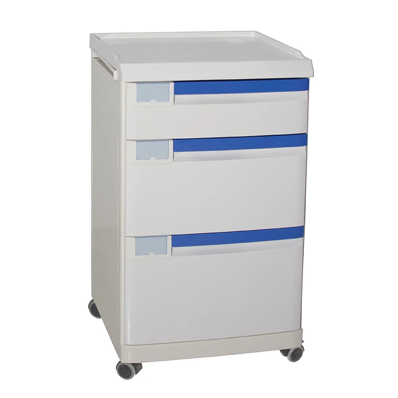 Medical ABS Hospital Bedside Cabinet Locker Medical Cabinets for Bedside Storage Cabinet With Brake
Medical ABS Hospital Bedside Cabinet Locker Medical Cabinets for Bedside Storage Cabinet With Brake