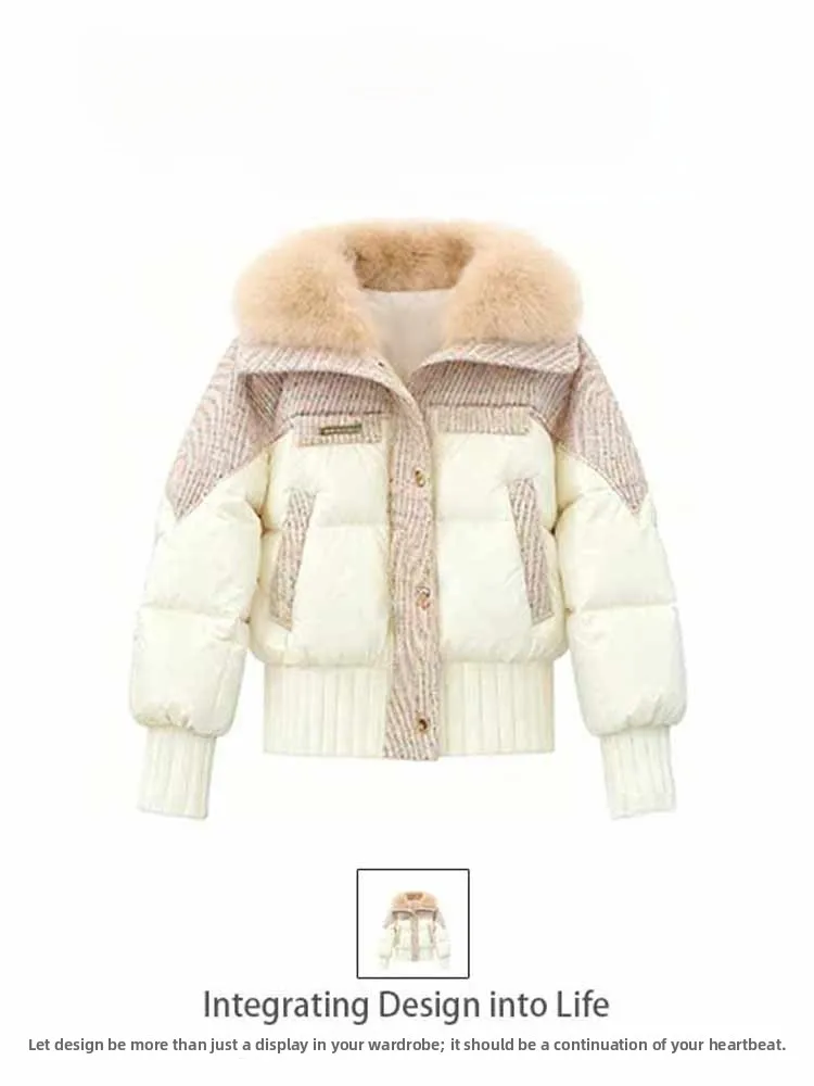 Fashionable Casual Cotton Jacket Women's Small Size Stylish Autumn Winter New Arrival Korean Style Versatile Outerwear Coat
Fashionable Casual Cotton Jacket Women's Small Size Stylish Autumn Winter New Arrival Korean Style Versatile Outerwear Coat