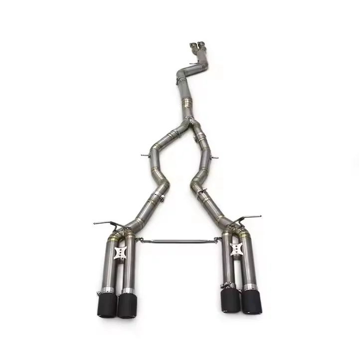 Yooking Titanium Catback Exhaust System For BMW M3/M4 F80/F82/F8X 3.0T (2015-2019) Upgrade 3.5inch Single Midpipe
Yooking Titanium Catback Exhaust System For BMW M3/M4 F80/F82/F8X 3.0T (2015-2019) Upgrade 3.5inch Single Midpipe