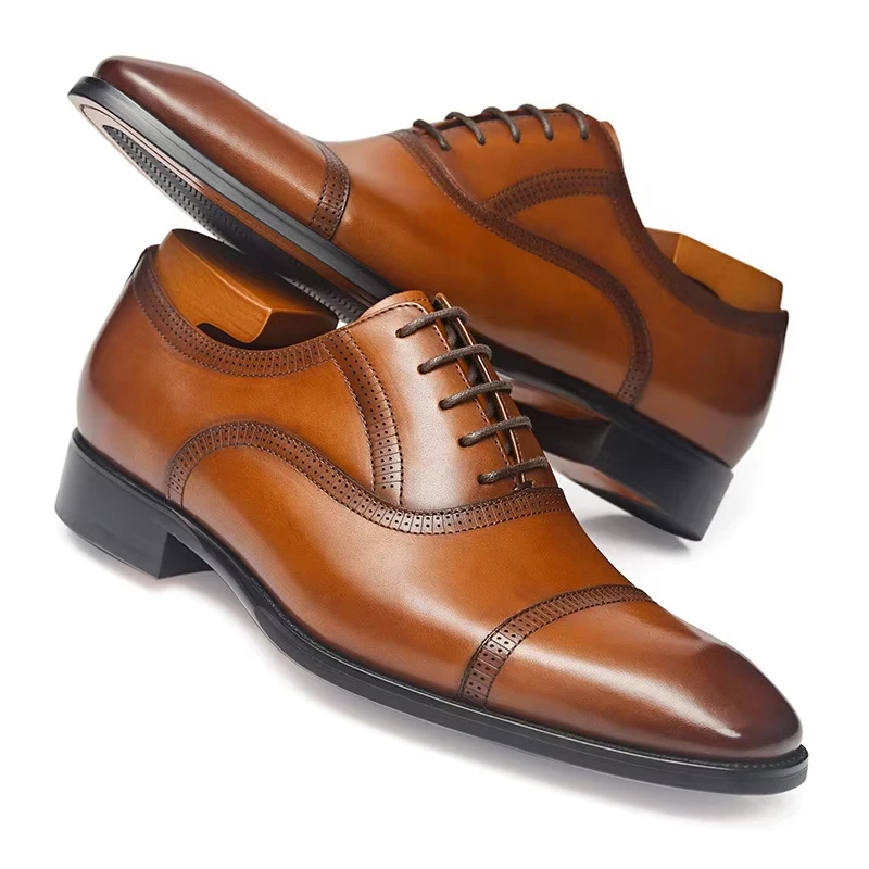 casual business men's leather low shoes Korean version low top shallow mouth comfortable commuting cowhide pointed leather shoes
casual business men's leather low shoes Korean version low top shallow mouth comfortable commuting cowhide pointed leather shoes
