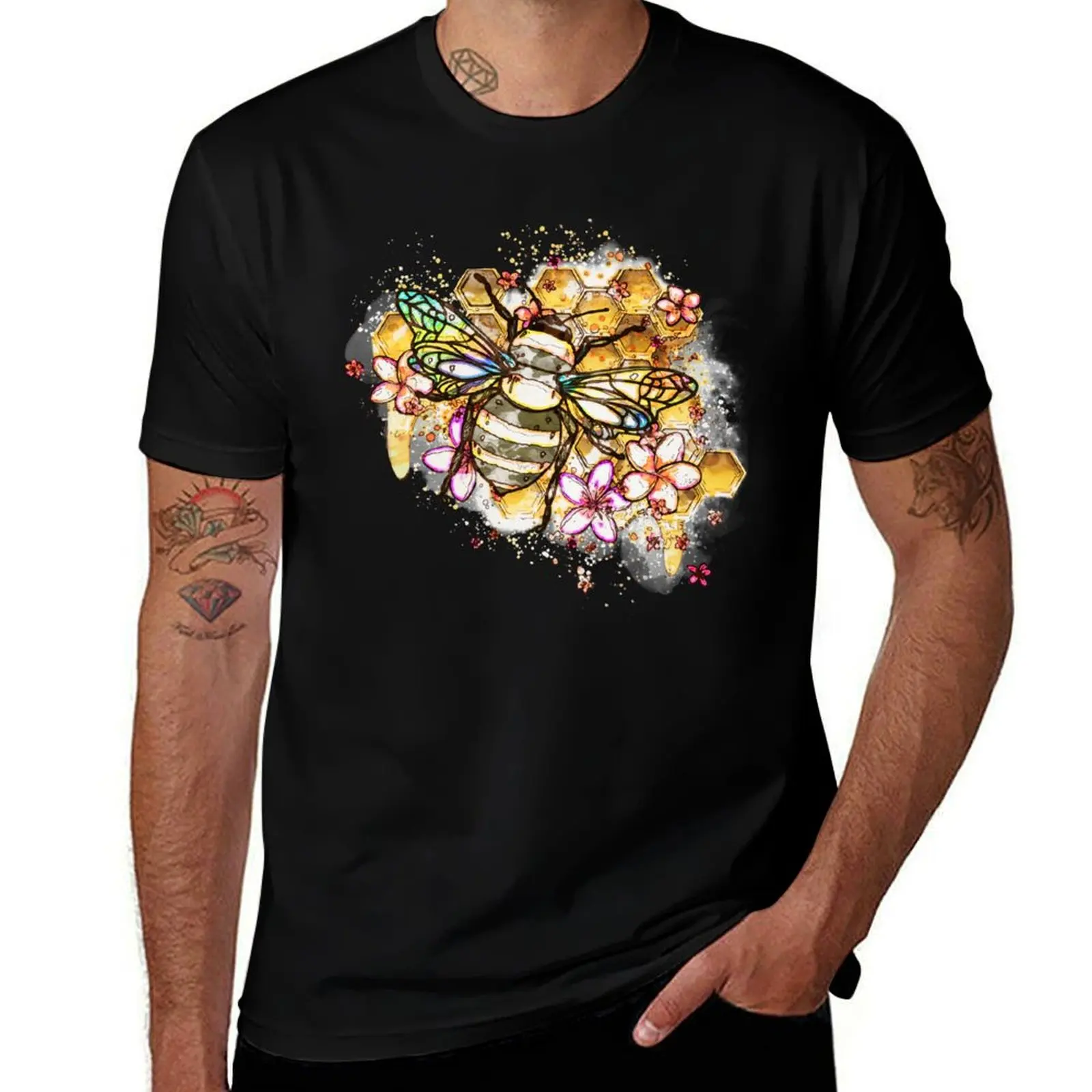 Save the bees, flowers and honey watercolor style T-Shirt oversized t shirt Luxury man oversizeds men clothes
Save the bees, flowers and honey watercolor style T-Shirt oversized t shirt Luxury man oversizeds men clothes