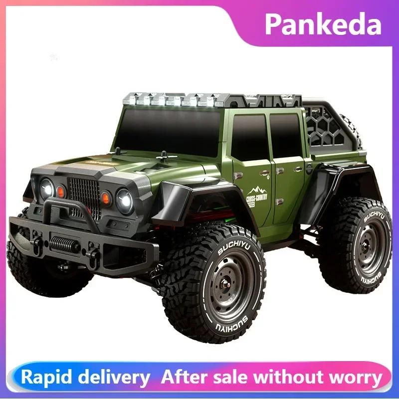 New SCY 16104 1:16 70KM/H 4WD RC Car With LED Remote Control Cars High Speed Drift Monster Truck for Kids vs Wltoys 144001 Toys
New SCY 16104 1:16 70KM/H 4WD RC Car With LED Remote Control Cars High Speed Drift Monster Truck for Kids vs Wltoys 144001 Toys