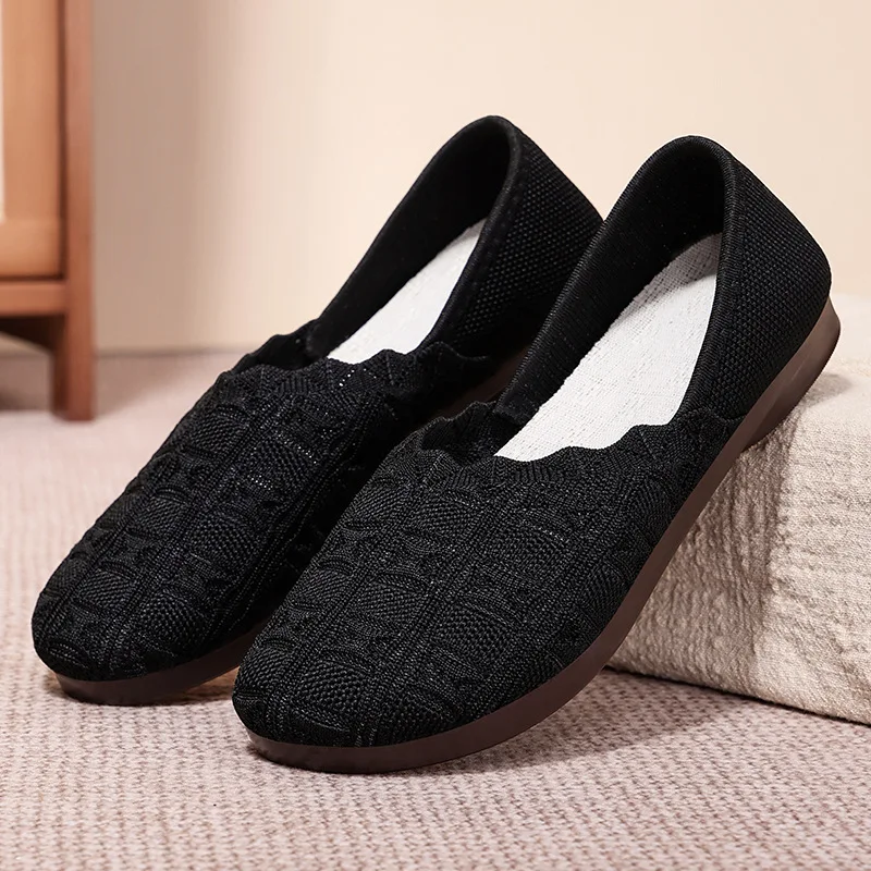 Women's Spring New Shoes One Step Stepping Cloth Shoe Shallow Mouth Flat Shoe Soft Soled Comfortable And Versatile Women's Shoes
Women's Spring New Shoes One Step Stepping Cloth Shoe Shallow Mouth Flat Shoe Soft Soled Comfortable And Versatile Women's Shoes