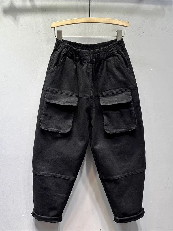 Свободные прямые джинсы большого размера 300 Pou, повседневные брюки-«папины штаны» для мужчин и женщин, с большими карманами, удобные, универсальные, длинные брюки
Свободные прямые джинсы большого размера 300 Pou, повседневные брюки-«папины штаны» для мужчин и женщин, с большими карманами, удобные, универсальные, длинные брюки