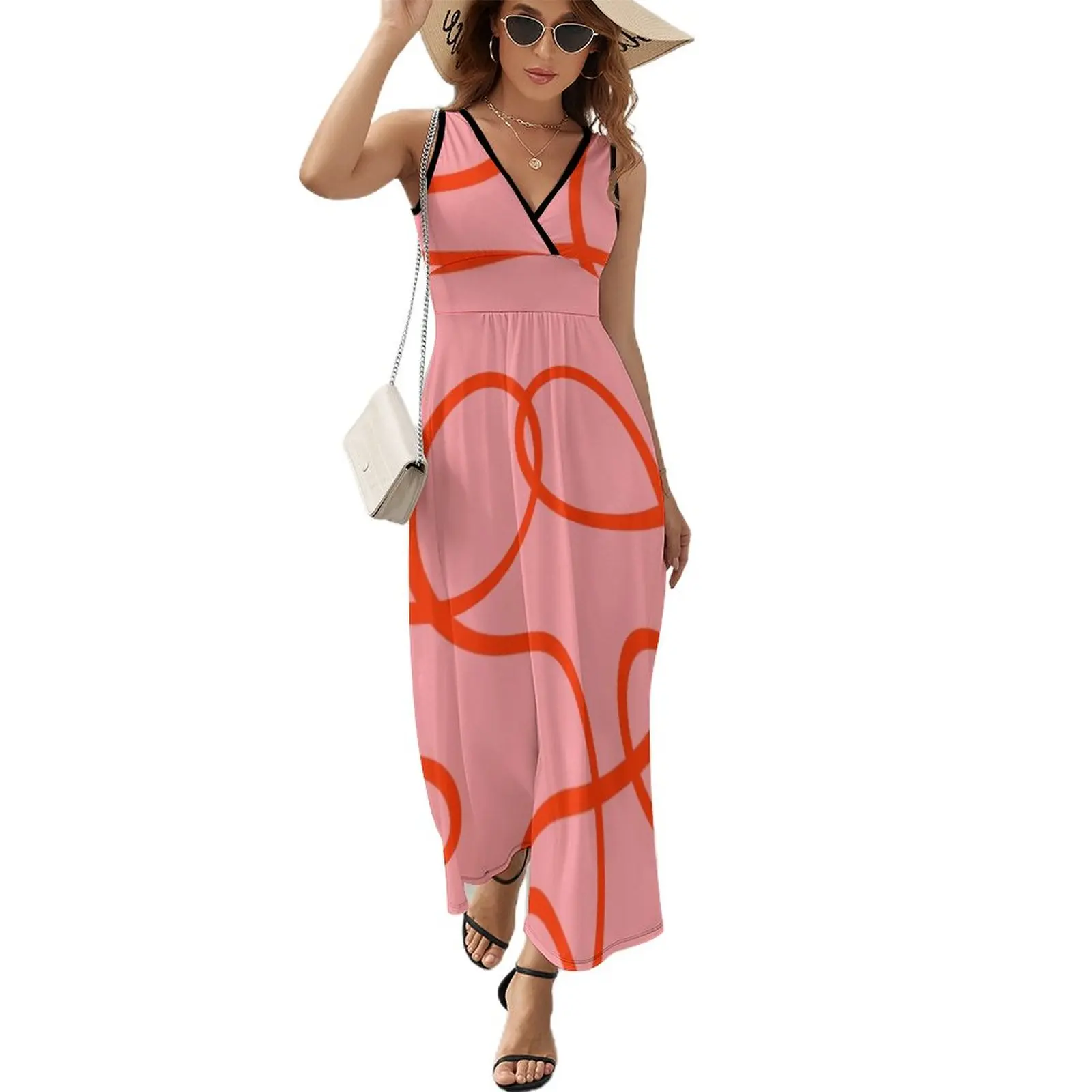Pink and red line Sleeveless Dress Women's evening dress luxury dresses women clothing 2024 new arrivals dresses for womens 2024
Pink and red line Sleeveless Dress Women's evening dress luxury dresses women clothing 2024 new arrivals dresses for womens 2024