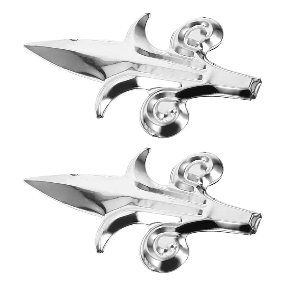 2Pcs Rustresistant Stainless Steel Fence Finial Garden Yard Decor Post Toppers Durable Creative Design
2Pcs Rustresistant Stainless Steel Fence Finial Garden Yard Decor Post Toppers Durable Creative Design