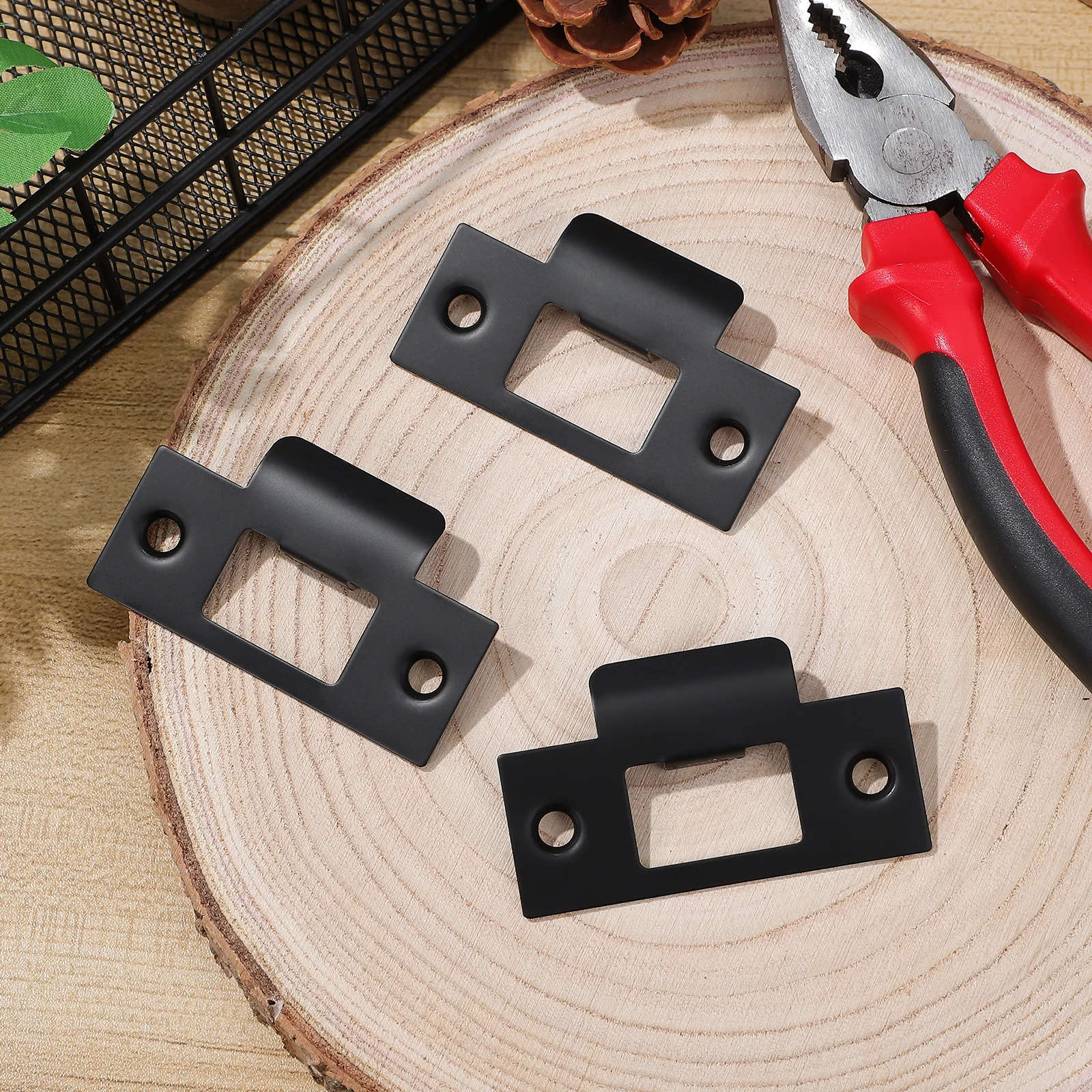 Door Lock Guide Restorer Strike Plate Latch Protector Stainless Steel Deadbolt Fixing Cover
Door Lock Guide Restorer Strike Plate Latch Protector Stainless Steel Deadbolt Fixing Cover