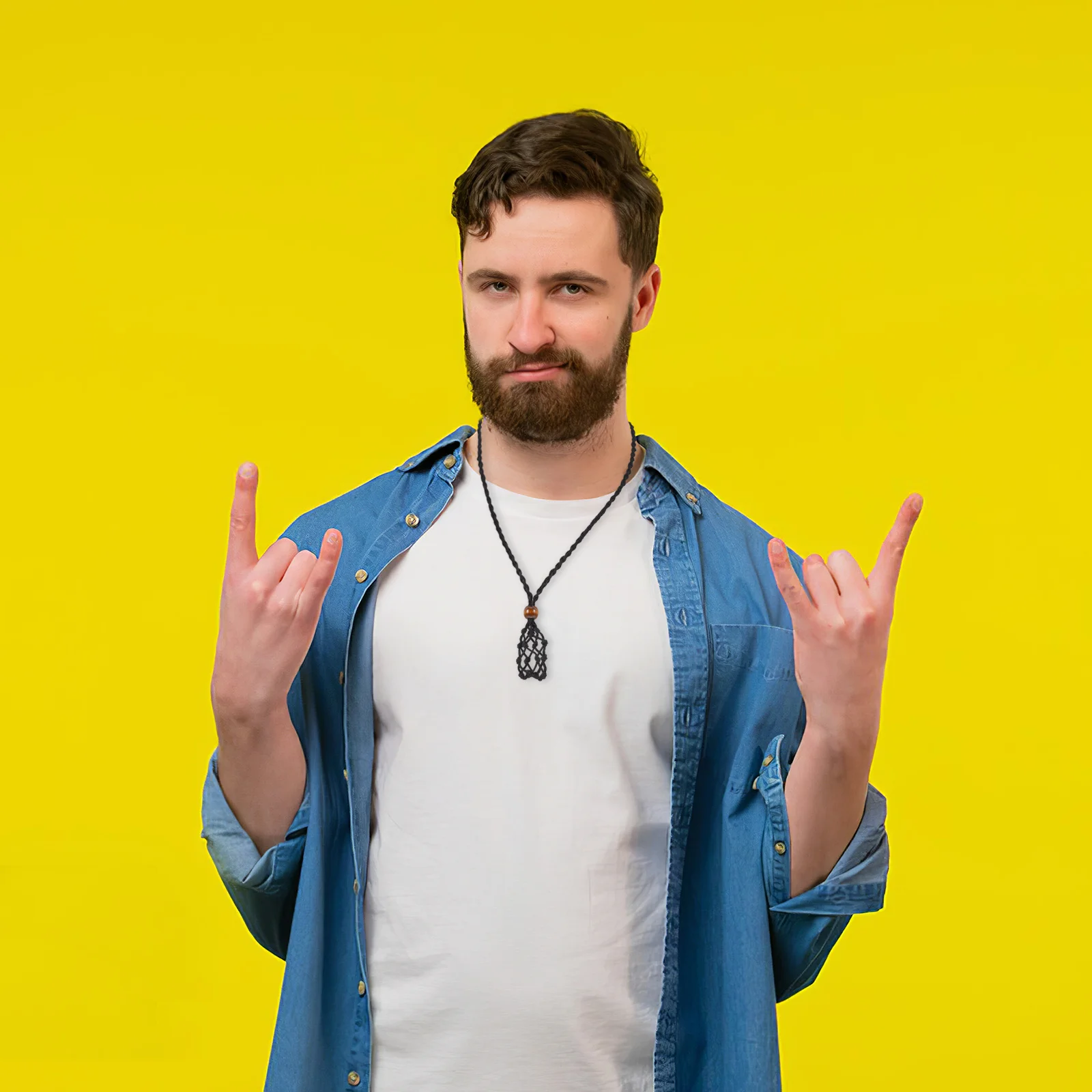 2Pcs Crystal Necklace Holder Adjustable Woven Cotton Cord Vintage Style Empty Stone Pendant Cage Jewelry Making Supplies
2Pcs Crystal Necklace Holder Adjustable Woven Cotton Cord Vintage Style Empty Stone Pendant Cage Jewelry Making Supplies