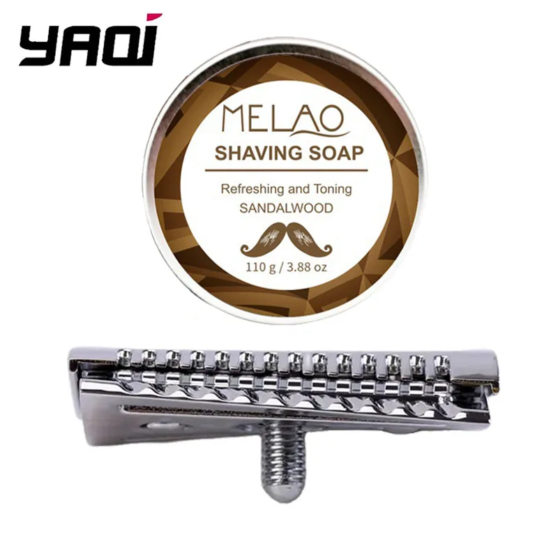 YAQI Top Aggressive Chrome Color двусторонняя мужская косая безопасная бритвенная головка и наборы мыла для бритья
YAQI Top Aggressive Chrome Color двусторонняя мужская косая безопасная бритвенная головка и наборы мыла для бритья