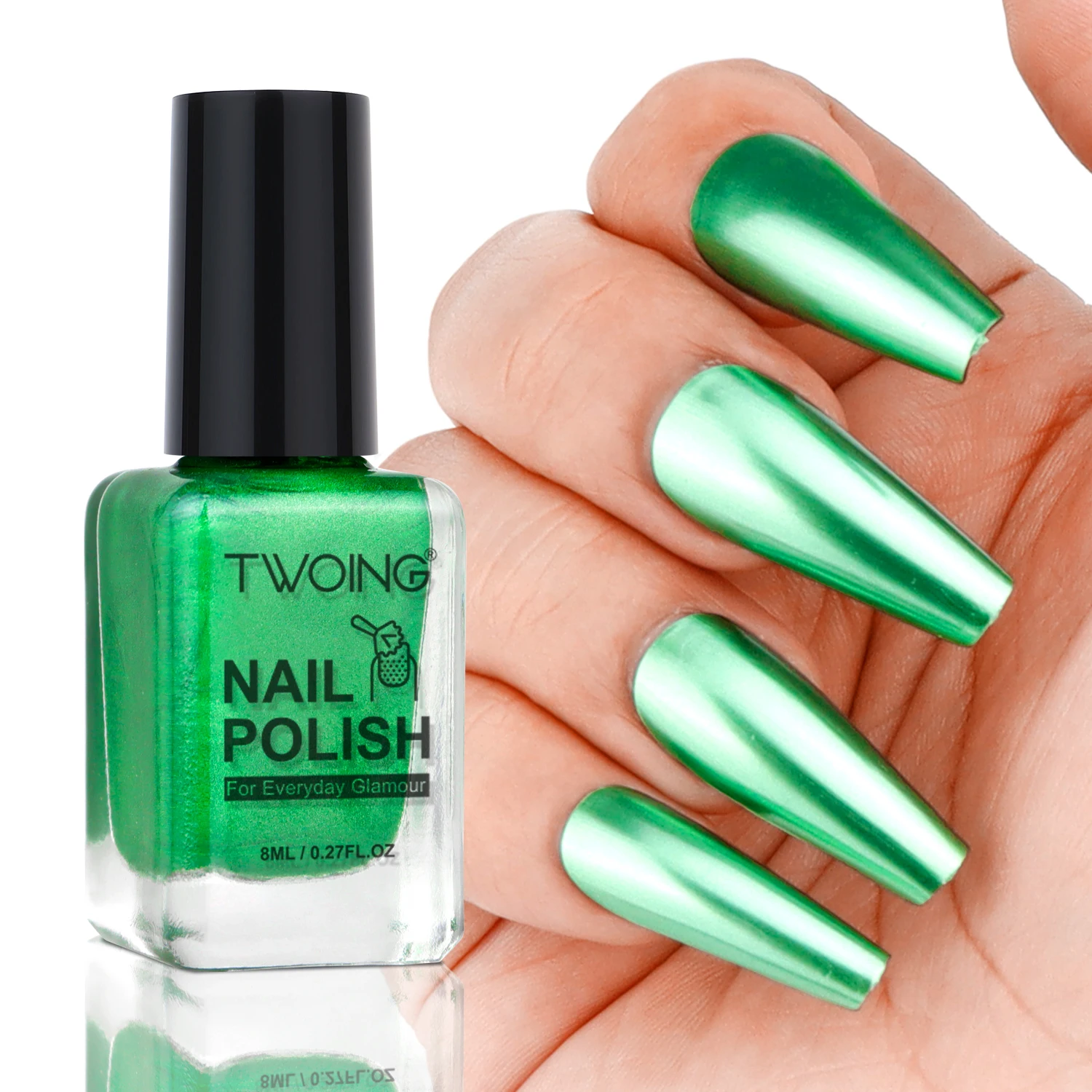 8 мл зеленый металлический лак для ногтей Яркий металлический зеркальный лак для ногтей, стойкий, высокий блеск, маникюрные лаки для ногтей Быстросохнущий маникюрный арт 
8 мл зеленый металлический лак для ногтей Яркий металлический зеркальный лак для ногтей, стойкий, высокий блеск, маникюрные лаки для ногтей Быстросохнущий маникюрный арт