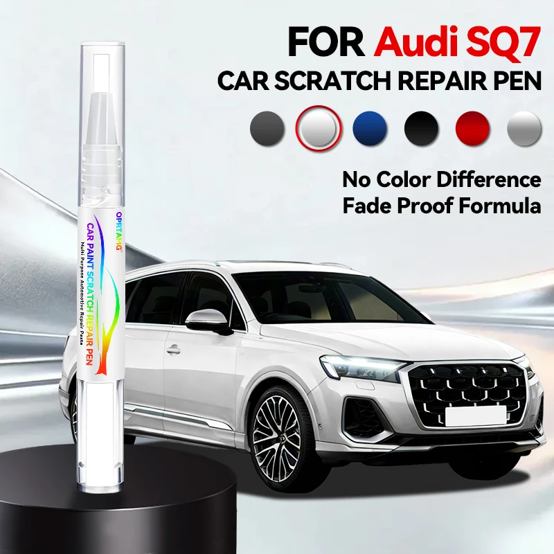 Ручка-корректор для ремонта автомобильной краски для AUDI SQ7 1996-2026 годов, аксессуары для устранения царапин, цвета: белый, черный, красный, серый, синий, серебристый
Ручка-корректор для ремонта автомобильной краски для AUDI SQ7 1996-2026 годов, аксессуары для устранения царапин, цвета: белый, черный, красный, серый, синий, серебристый