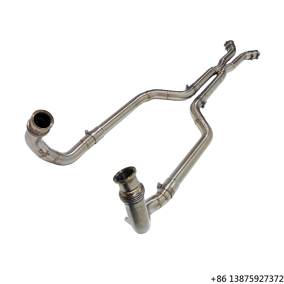 Ecnal for 2020-2023 X5m X6m F95 F96 V8 4.4T Performance Upgrade SS304 Straight-through Exhaust Front Pipe with Midpipe
Ecnal for 2020-2023 X5m X6m F95 F96 V8 4.4T Performance Upgrade SS304 Straight-through Exhaust Front Pipe with Midpipe