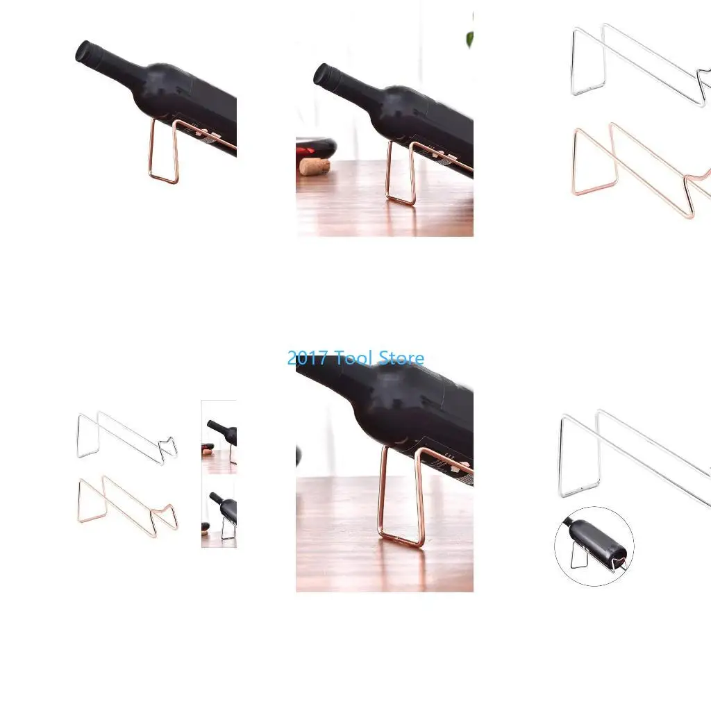 K92A 6Pieces Simple Iron Stand Single Storage Solution Iron Material Wine Display Shelves Bottle Holder Wine Bottle Rack
K92A 6Pieces Simple Iron Stand Single Storage Solution Iron Material Wine Display Shelves Bottle Holder Wine Bottle Rack