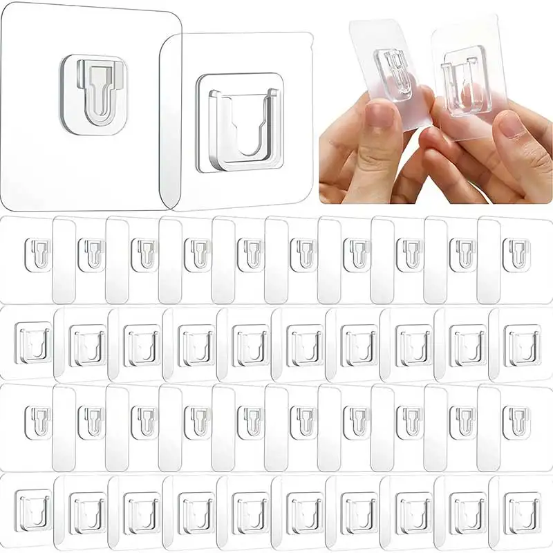 5/10Paris Double-Sided Adhesive Wall Hooks Hanger Strong Transparent Traceless Adhesive Hooks Wall Storage Holder For Kitchen
5/10Paris Double-Sided Adhesive Wall Hooks Hanger Strong Transparent Traceless Adhesive Hooks Wall Storage Holder For Kitchen