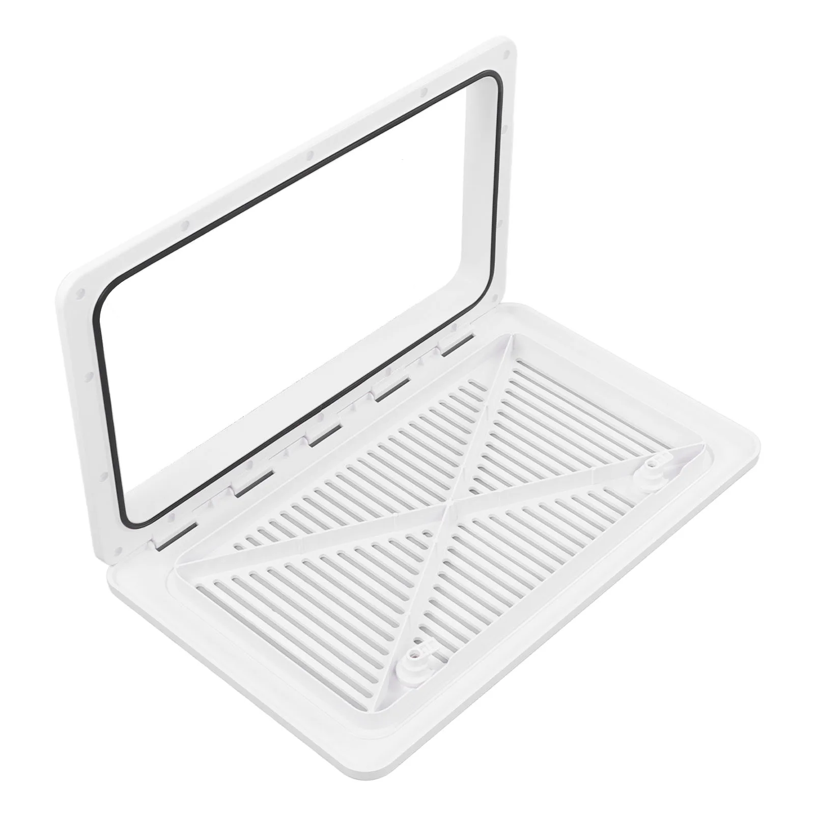 574x360x48mm RV Exhaust Fan Grille Air Outlet Ventilation Fan Cover for Camper RV Trailer Boat Yacht - Vent Protector Part
574x360x48mm RV Exhaust Fan Grille Air Outlet Ventilation Fan Cover for Camper RV Trailer Boat Yacht - Vent Protector Part