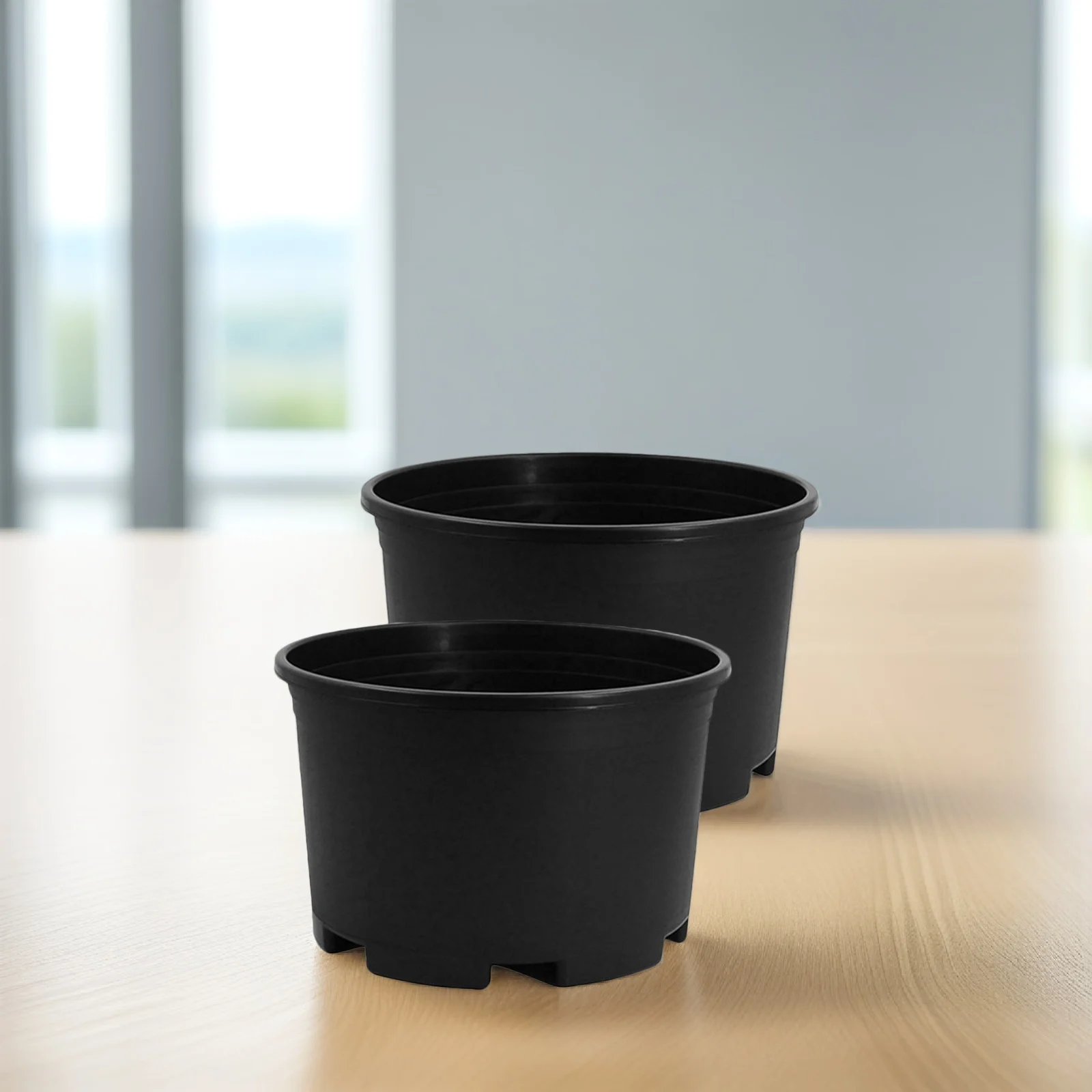 2pcs Large Plastic Round Flowerpot Planter Pot Orchid Succulent Nursery Pot With Drainage Holes Garden Supplies
2pcs Large Plastic Round Flowerpot Planter Pot Orchid Succulent Nursery Pot With Drainage Holes Garden Supplies