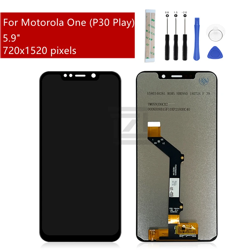 For Motorola Moto One LCD Display Touch screen Digitizer Assembly For Moto P30 Play Screen Replacement Repair Parts
For Motorola Moto One LCD Display Touch screen Digitizer Assembly For Moto P30 Play Screen Replacement Repair Parts