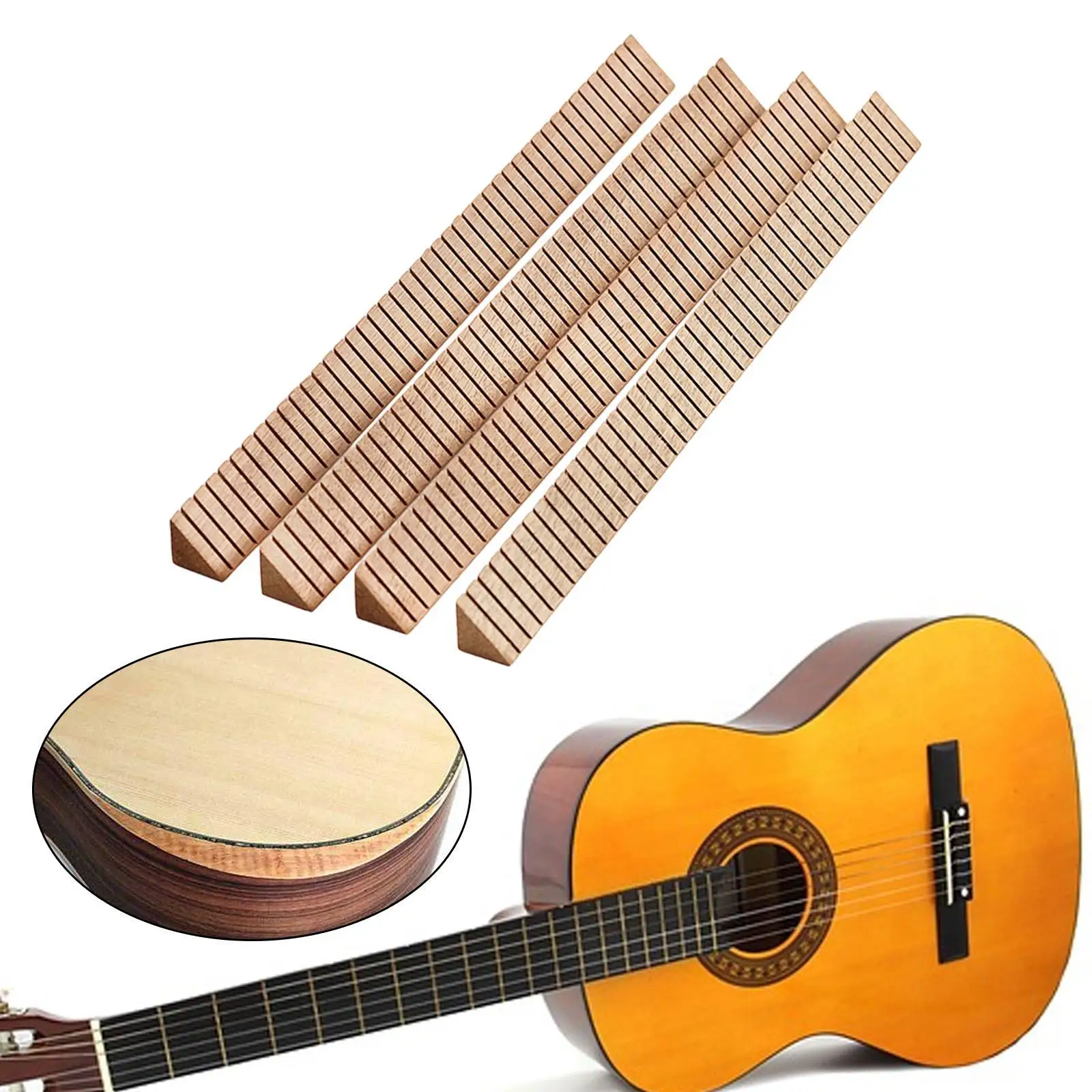Acoustic Electric Guitar Binding Purfling Strip Flexible Wooden Edging Inlay for Luthier Supplies and DIY Making
Acoustic Electric Guitar Binding Purfling Strip Flexible Wooden Edging Inlay for Luthier Supplies and DIY Making