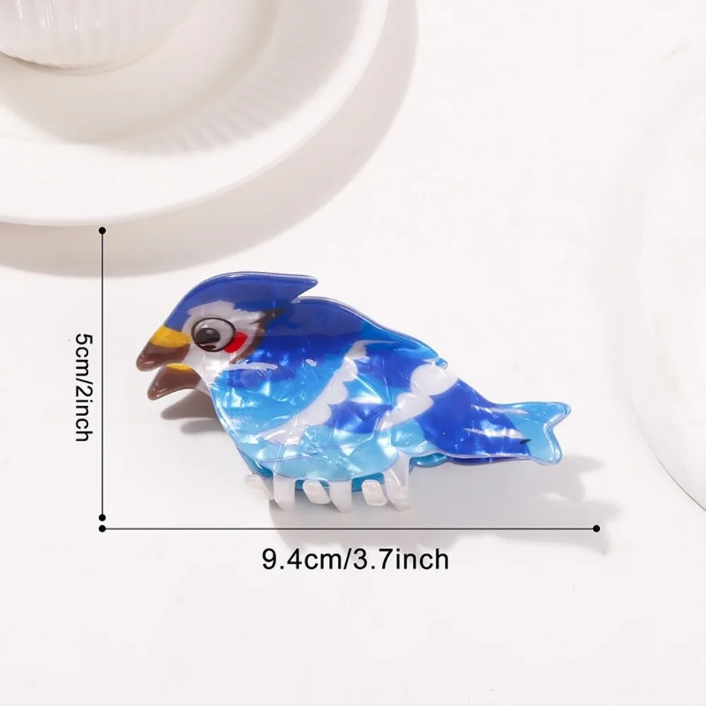 Sweet Korean Style Hair Claw Clip Colorful Design Cartoon Design Bird Hairpin Animal Shape Acetate Material
Sweet Korean Style Hair Claw Clip Colorful Design Cartoon Design Bird Hairpin Animal Shape Acetate Material